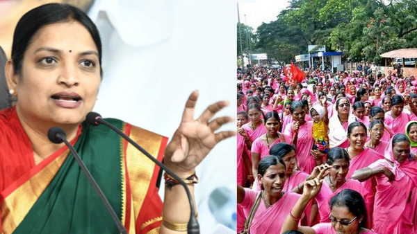 ap minister ushasri charan urges anganwadi workers to join duties with kind heart