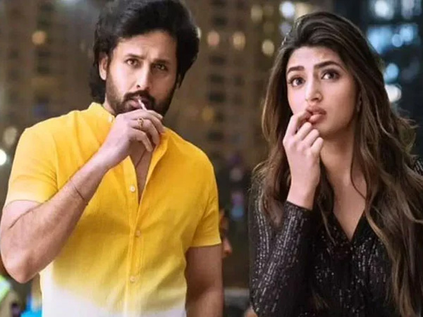 actor nithin comments on heroine sreeleela