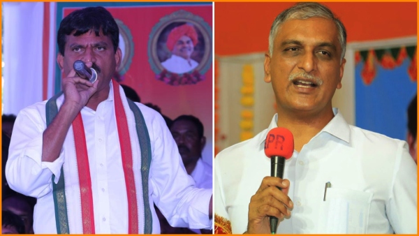 minister ponguleti srinivas reddy hits out at harish rao for his comments on congress govt