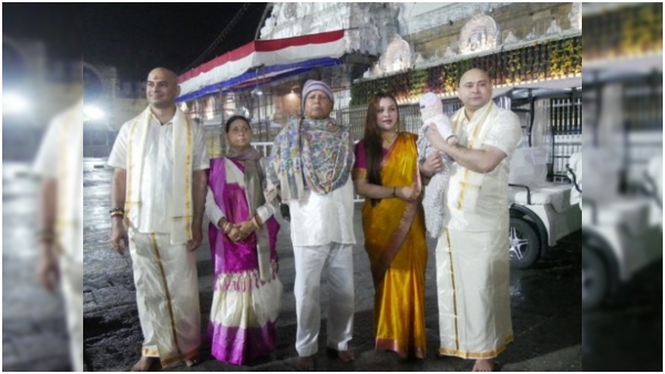 RJD chief Lalu Prasad Yadavs family visits Tirumala Venkateswara Swamy