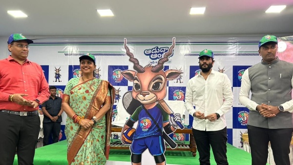 AP minister roja launches adudam andhra brochure.