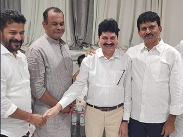 Telangana elections results 2023: Newly elected BRS MLA Tellam Venkata Rao met Revanth Reddy