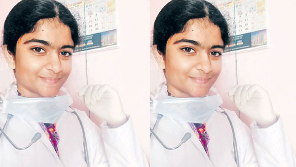 A Telugu student died in a road accident in America