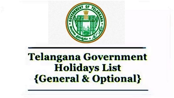 Govt releases General holidays list for the year-2024 in telangana