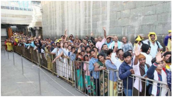 90 counters located in nine places set ready for issuing Vaikuntadwara Darshan time slot tokens from December 22