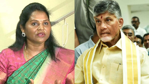 YSRCP Suspended MLA Undavalli Sridevi to Join TDP officially in presence of Chandrabab YSRCP Suspended MLA Undavalli Sridevi to Join TDP officially in presence of Chandrabab