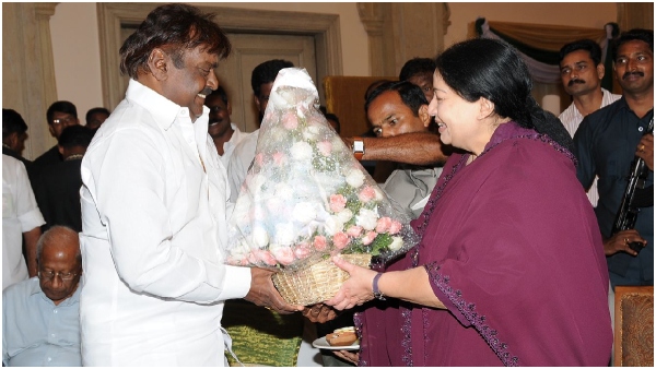 Earlier, Vijaykant was suspended from the Tamil Nadu Assembly after quarreling with the then CM Jayalalithaa