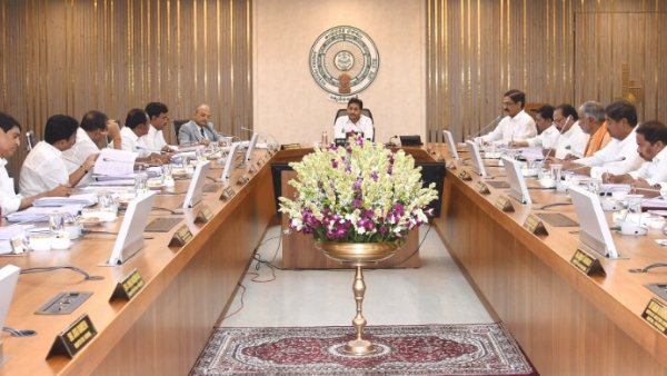 ap cabinet took key decisions including pension hike to 3k, arogya sri to 25k, light metro to vizag