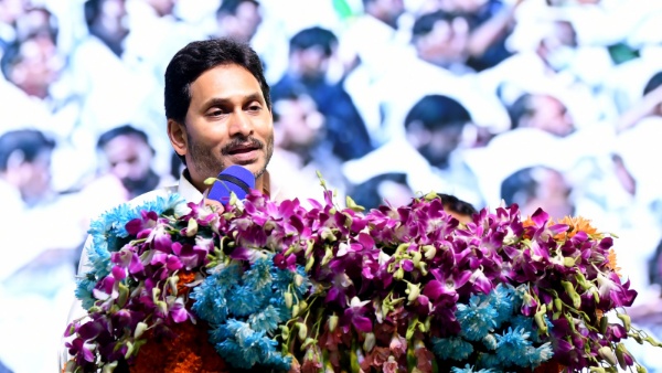 ys jagan participates semi-christmas celebrations in vijayawada, advanced greetings to christians