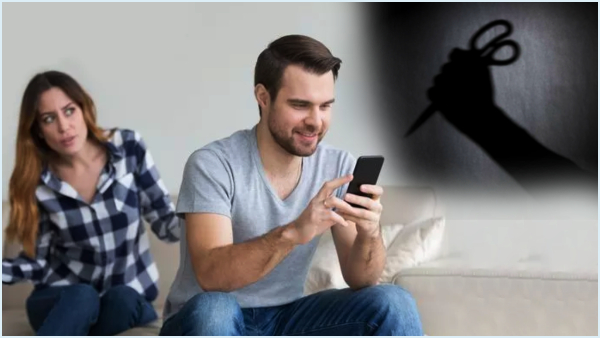 Shocking: Wife stabbed husband in eye with scissors for phone!!