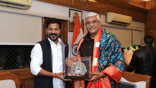 Telangana CM Revanth reddy meets Amit Shah and other union ministers