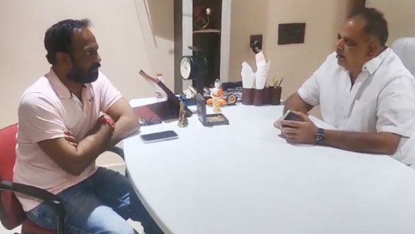 Vangaveeti Radha meets boppana bhava kumar, to invite him to Telugu Desam party Vangaveeti Radha meets boppana bhava kumar, to invite him to Telugu Desam party