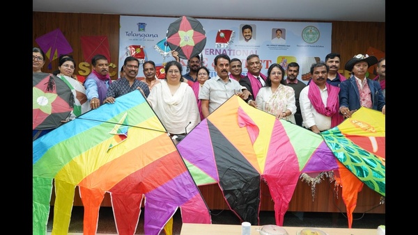 International Kites and Sweets Festival At Hyderabad starts from 13th January