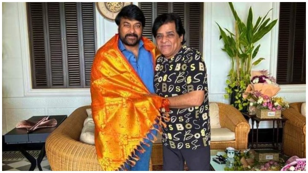 YSRCP leader and actor Ali met Megastar Chiranjeevi