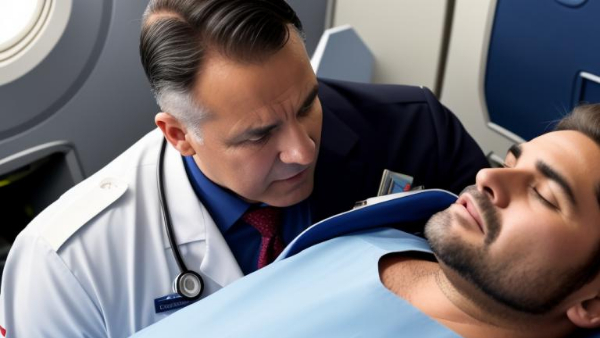 Healing Wings:A Doctors intervention above the clouds,a skyborne rescue Operation