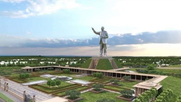 Historic Statue of DR Br Ambedkar is all set to unveil in Vijayawada- Here are silent features Historic Statue of DR Br Ambedkar is all set to unveil in Vijayawada- Here are silent features