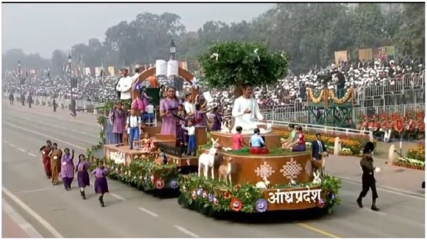 Republic Day 2024: Andhras tableau showcased the transformation of the school education