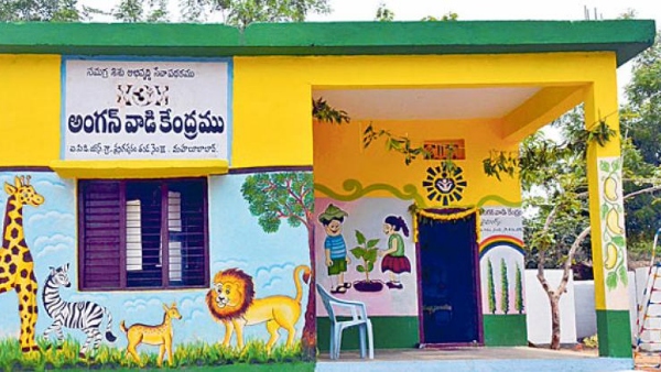 jagan regime to fill Anganwadi workers and helpers posts from jan 26, removed existing in strike jagan regime to fill Anganwadi workers and helpers posts from jan 26, removed existing in strike