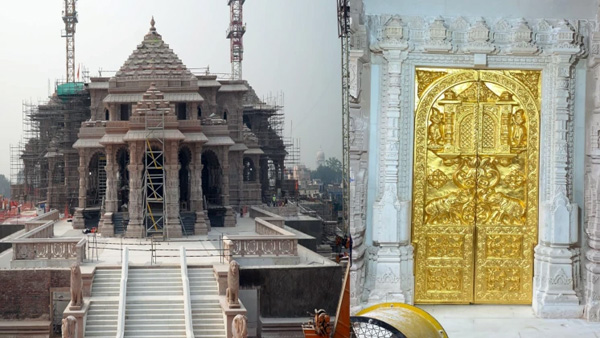 Ayodhya Ram temple has 42 golden doors