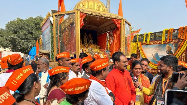 Ayodhya Ram Mandir: TTD chairman Bhumana Karunakar Reddy arrive Ayodhya Ayodhya Ram Mandir: TTD chairman Bhumana Karunakar Reddy arrive Ayodhya
