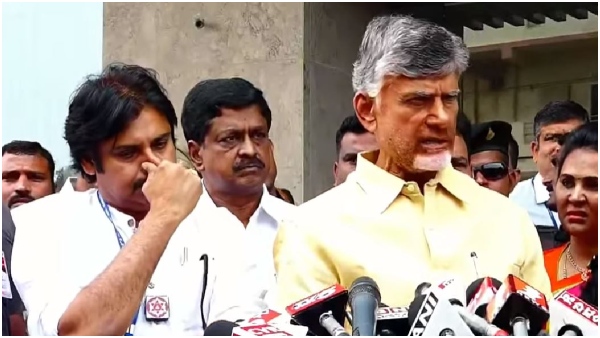 Chandrababu Naidu and Pawan Kalyan met CEC Rajeev Kumar