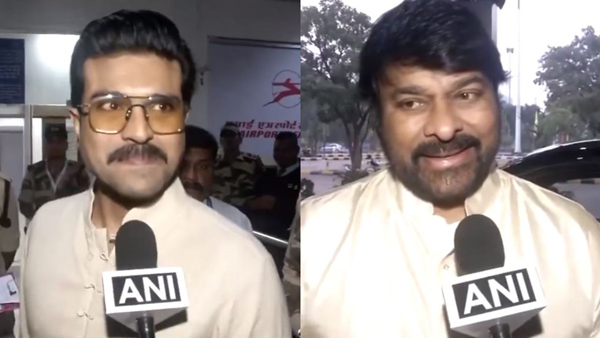 Ayodhya Ram Mandir: Chiranjeevi and Ram Charan leaves from Hyderabad
