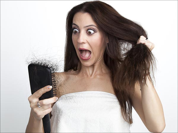 if your hair is falling out do this
