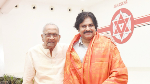 Former minister Chegondi Harirama Jogaiah met Pawan Kalyan
