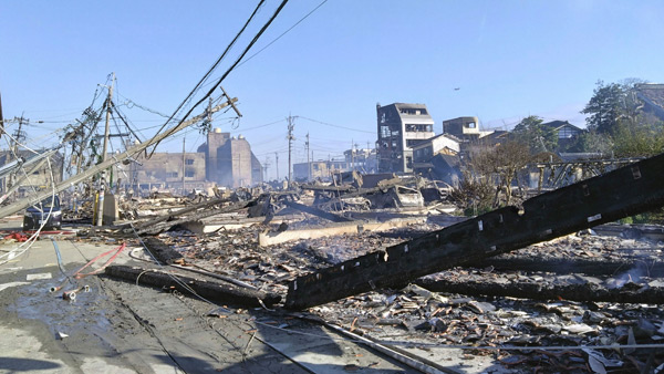 155 earth quakes hit Japan in a day, 30 deaths reported, Tsunami Warnings lifted 155 earth quakes hit Japan in a day, 30 deaths reported, Tsunami Warnings lifted