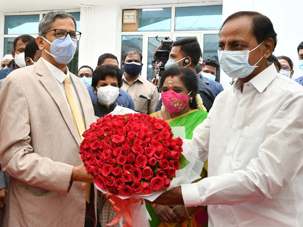 BRS Chief KCR offers Malkajgiri Loksabha Seat for Former CJI NV Ramana As per Reports