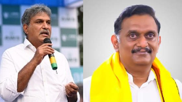 TDP leader Kesineni Chinni open challenge for Kesineni Nani leads to political heat in Vijayawada TDP leader Kesineni Chinni open challenge for Kesineni Nani leads to political heat in Vijayawada
