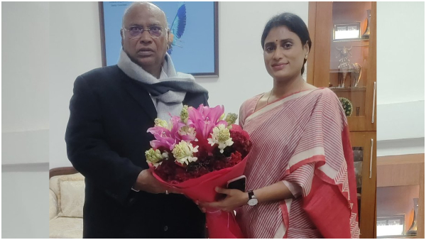 AICC Chef Kharge directs road map for Sharmila on coming Elections in AP