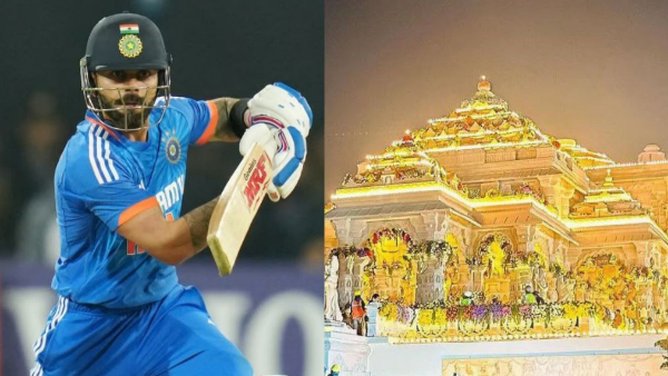  It seems that Virat Kohli did not go to Ayodhya despite being invited