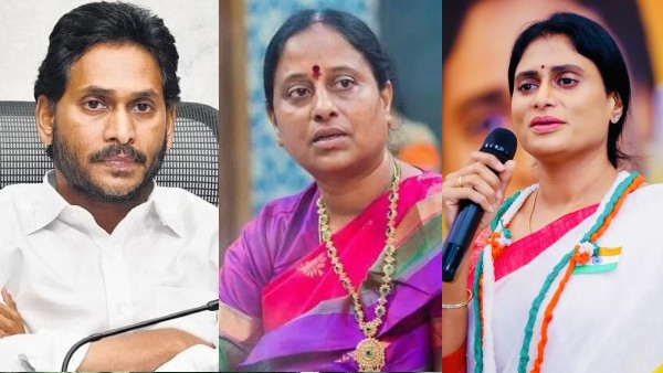 Telangana firebrand minister Konda Surekha campaigns for Sharmila in the fight against ys Jagan!!