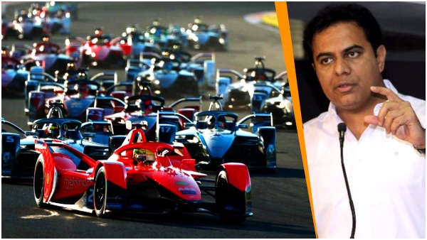 Formula E racing cancelled in Hyderabad: KTR fired on revanth reddy govt!!