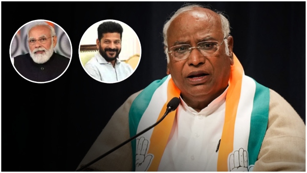 Mallikarjun Kharge hits out at pm modi in hyderabad congress booth level meeting