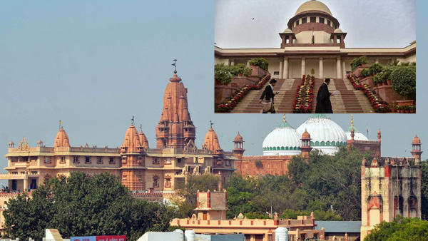 Breaking: supreme court stops survey at mathuras shahi idgah mosque for now...