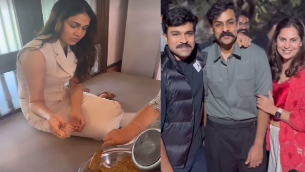 Viral Video: Mega Family in Sankranti celebrations Viral Video: Mega Family in Sankranti celebrations