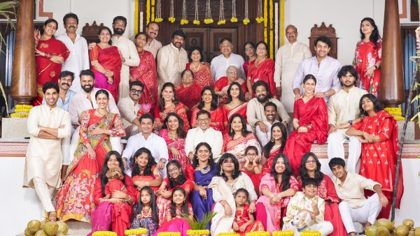 Sankranthi 2024: Megastar Chiranjeevi celebrates festival along with all family member
