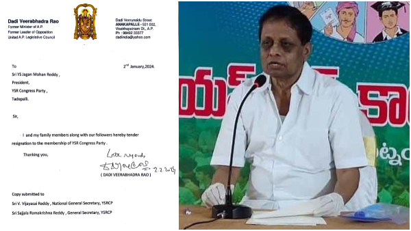former minister dadi veerabhdra rao says good bye to ysrcp, likely to join janasena soon