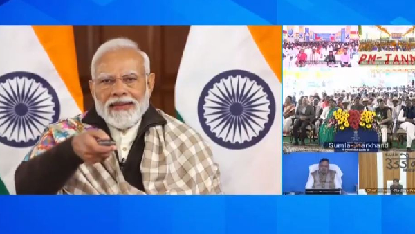 PM Modi releases the 1st instalment of PMAY-G