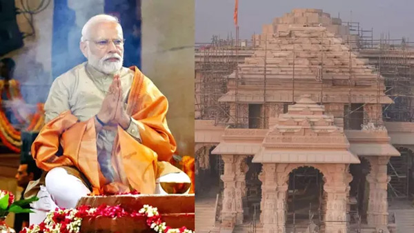 PM Modi observing 11 day anusthanam ahead of the Pran Pratishtha of the Ram Mandir in Ayodhya