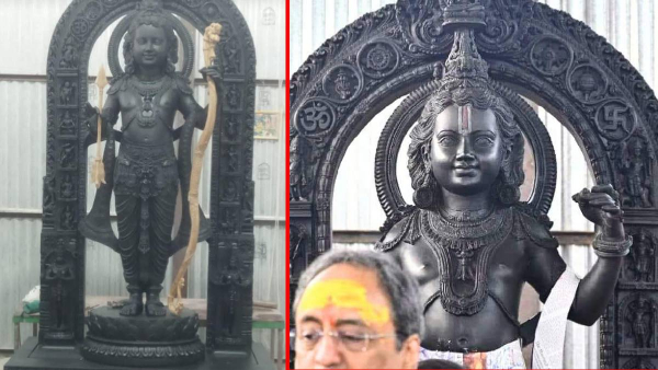Ayodhya Ram Mandir: First image of the Ram Lalla after blind fold removed