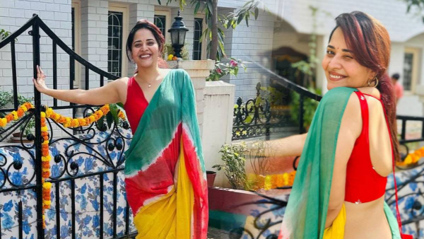 Anasuya Bharadwaj Sankranti celebration pics goes viral