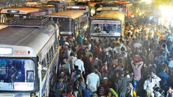 APSRTC running Sankranti special buses; Railways increased special trains to AP!!