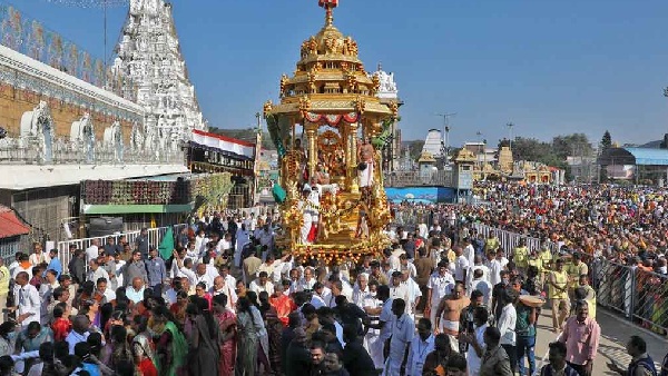 After a month suprabhata seva resumes at tirumala, today sarva darshan takes 16 hours