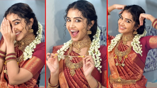 Anupama Parameswaran bride look viral 