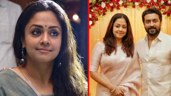 Jyothika post Romantic video with husband Suriya