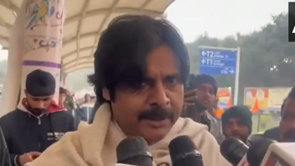 Ayodhya Ram mandir inauguration: pawan kalyan reached lucknow