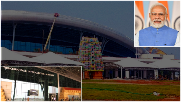 The Prime Minister will inaugurate the Tiruchirappalli International Airport today. The Prime Minister will inaugurate the Tiruchirappalli International Airport today.